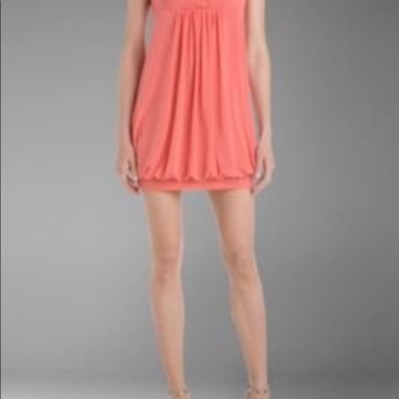 BCBG Maxzaria coral dress - Picture 2 of 6